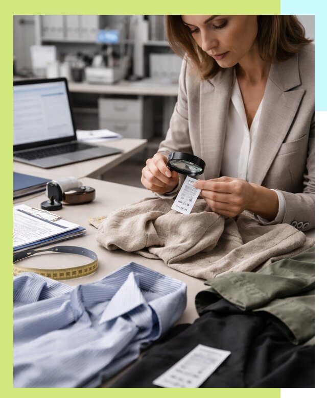 Сертификация одежды и текстиля в Курске, быстрая экспертиза