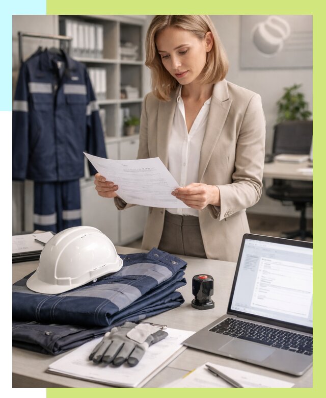 Сертификация спецодежды в Курске от 7297 р. | Алешин-Кус