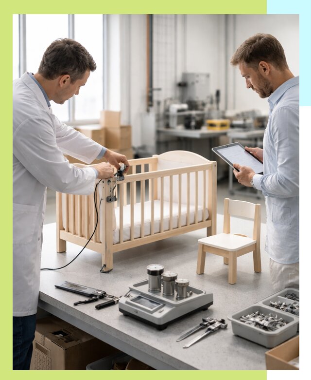 Сертификация детской мебели и проверка безопасности в Курске