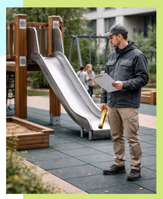 Сертификация детских площадок в Курске от 26060 р. | Алешин-Кус