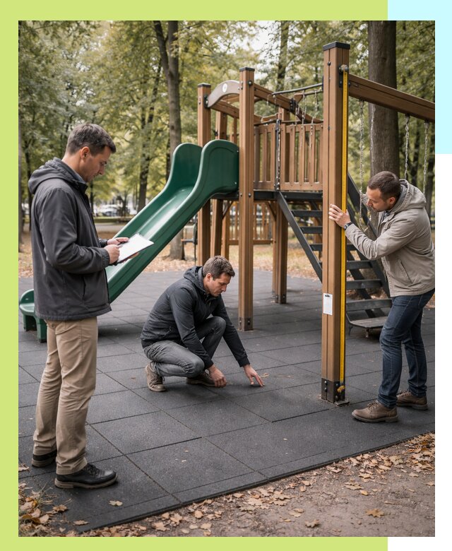 Сертификация детских площадок в Курске: подтверждение безопасности