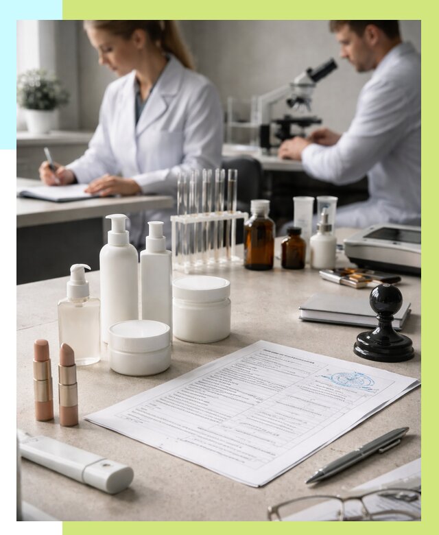Сертификация косметики в Курске от 20848 р. - Алешин-Кус