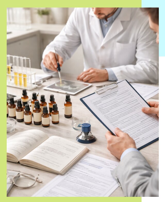 Сертификация эфирных масел и документация качества в Курске