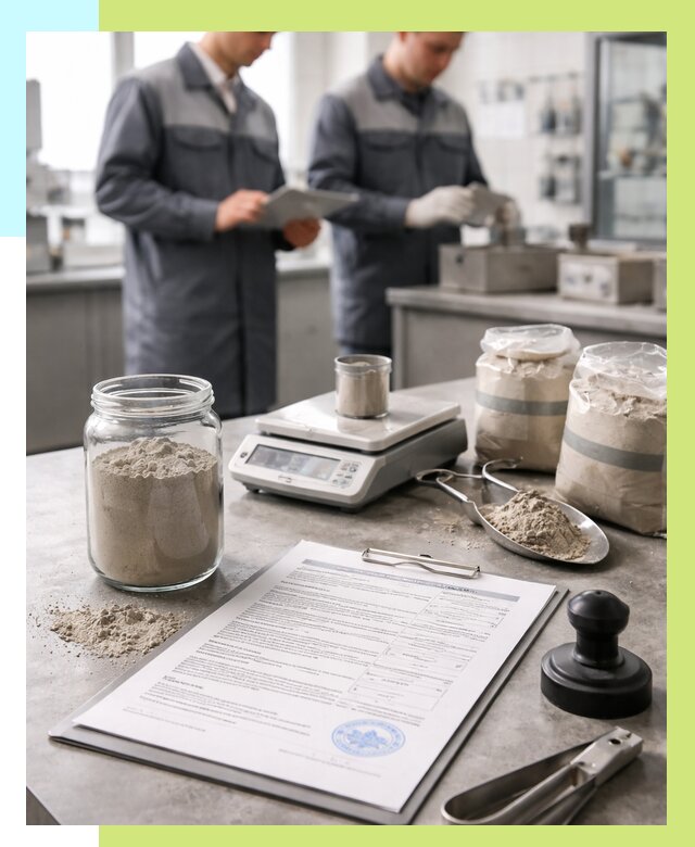 Сертификация цемента в Курске от 20848 р. | Алешин-Кус