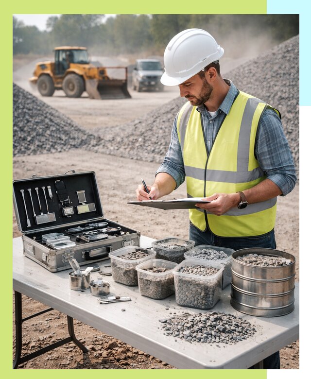 Сертификация щебня в Курске по ГОСТу и техническим требованиям