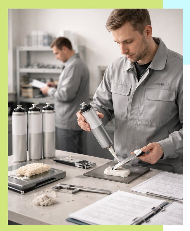 Сертификация монтажной пены и соответствие стандартам в Курске