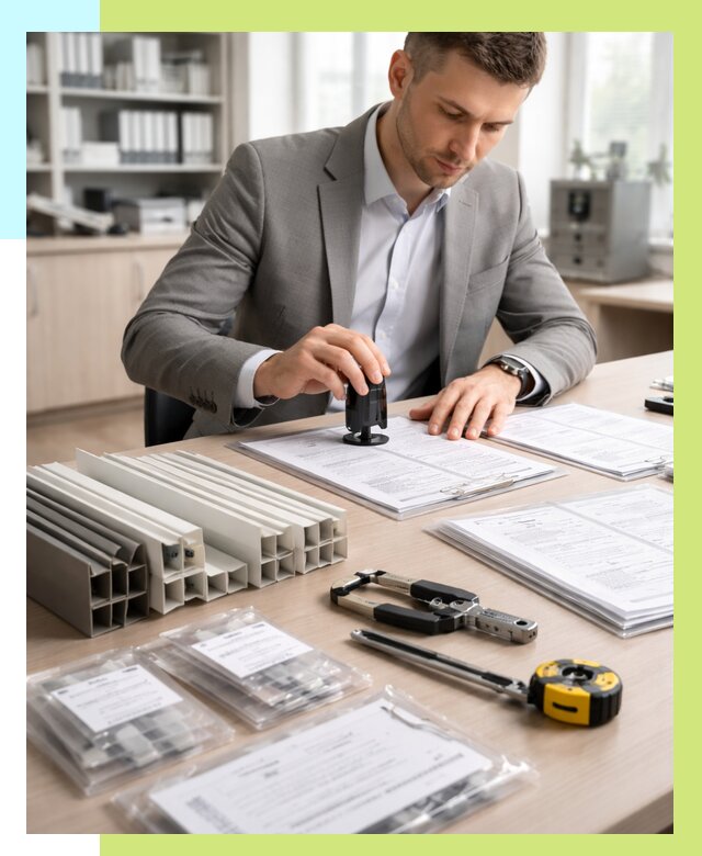 Сертификация ПВХ продукции в Курске от 8860 р., Алешин-Кус