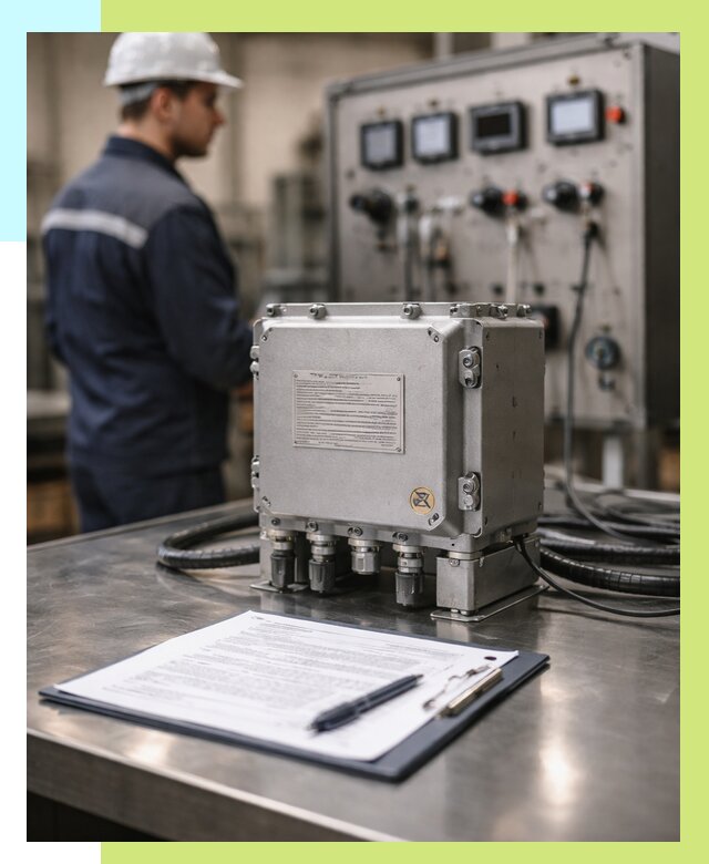 Сертификация взрывозащищенного оборудования в Курске от 36484 р. | Алешин-Кус