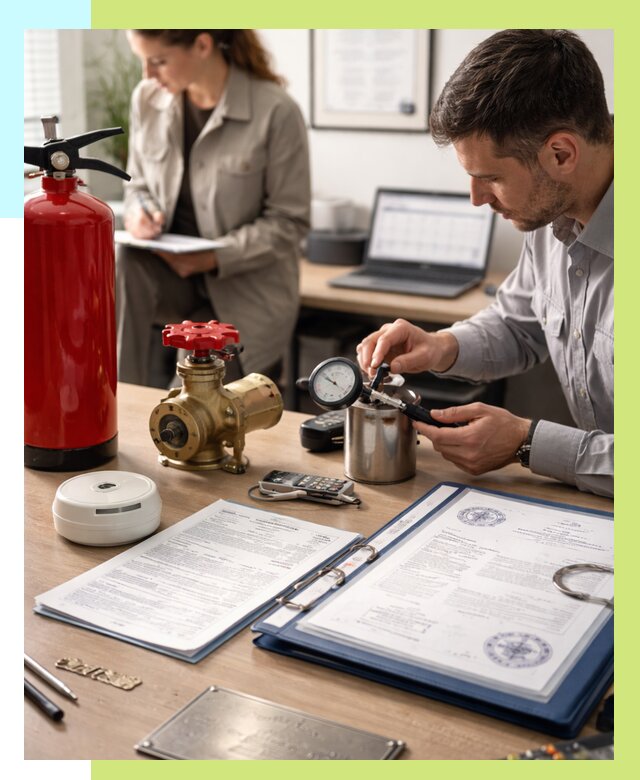 Сертификация пожарного оборудования в Курске от 15636 р.|Алешин-Кус