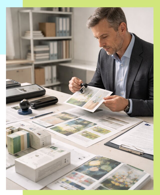 Сертификация полиграфической продукции в Курске от 12509р.|Алешин-Кус