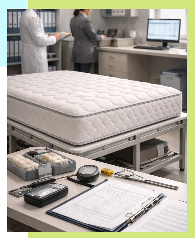 Сертификация матрасов в Курске от 8860 р. | Алешин-Кус