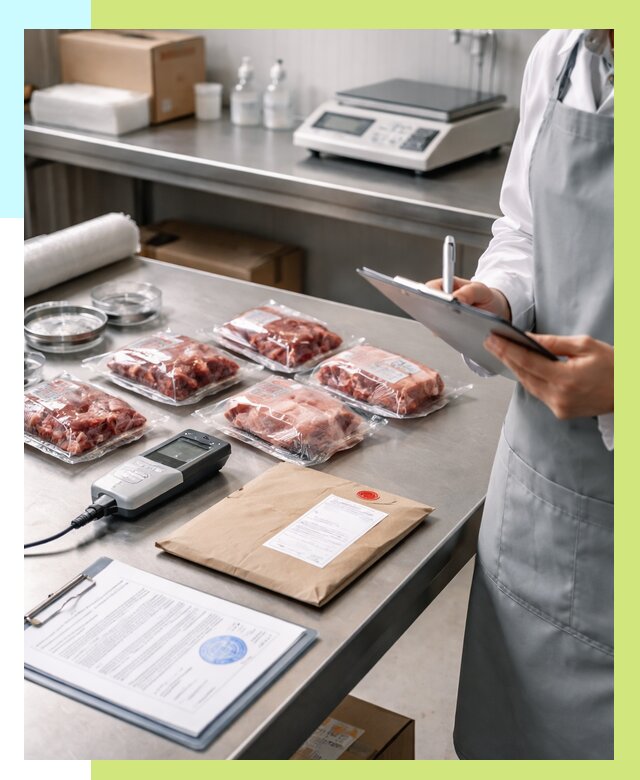 Сертификат на мясо и декларация в Курске от 8860 р. | Алешин-Кус