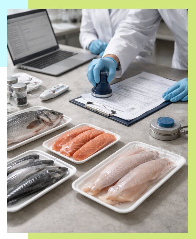 Сертификация рыбы и сертификат в Курске от 15636 р. | Алешин-Кус