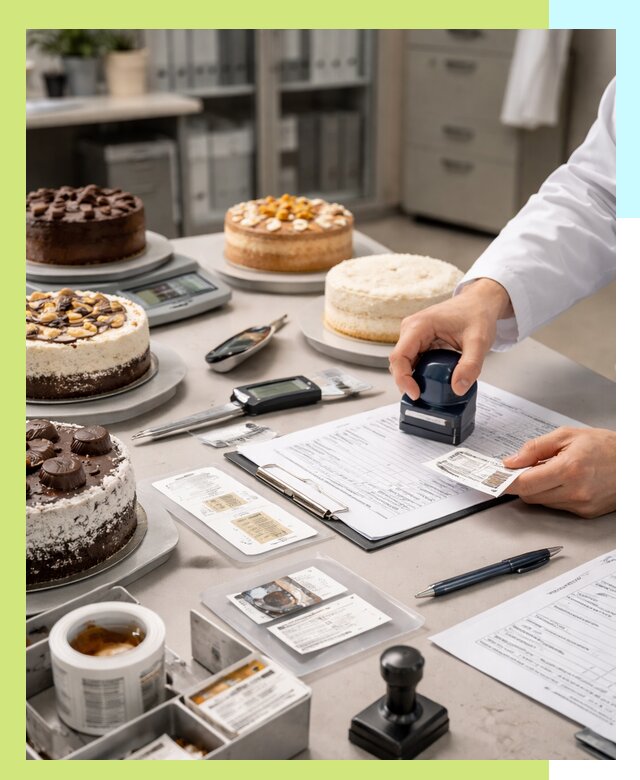 Сертификация тортов и кондитерских изделий в Курске