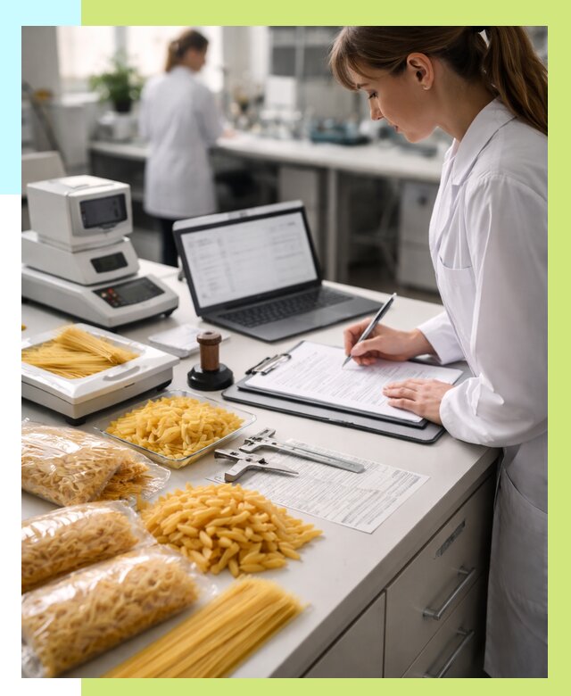 Сертификация макаронных изделий в Курске от 15636 р. | Алешин-Кус