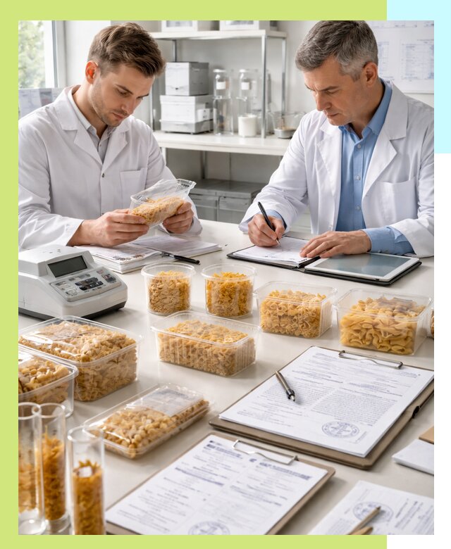 Сертификация макаронных изделий и технологической документации в Курске