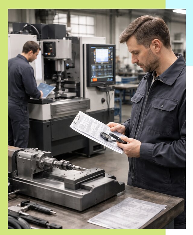 Сертификация станков: оформление документов и испытания в Курске