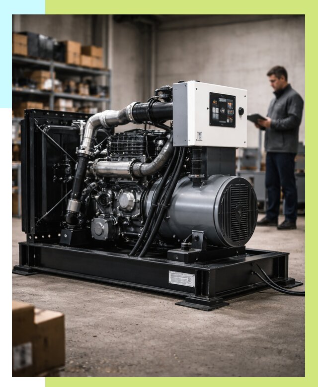 Сертификация дизель генераторов в Курске от 15636 р. | Алешин-Кус