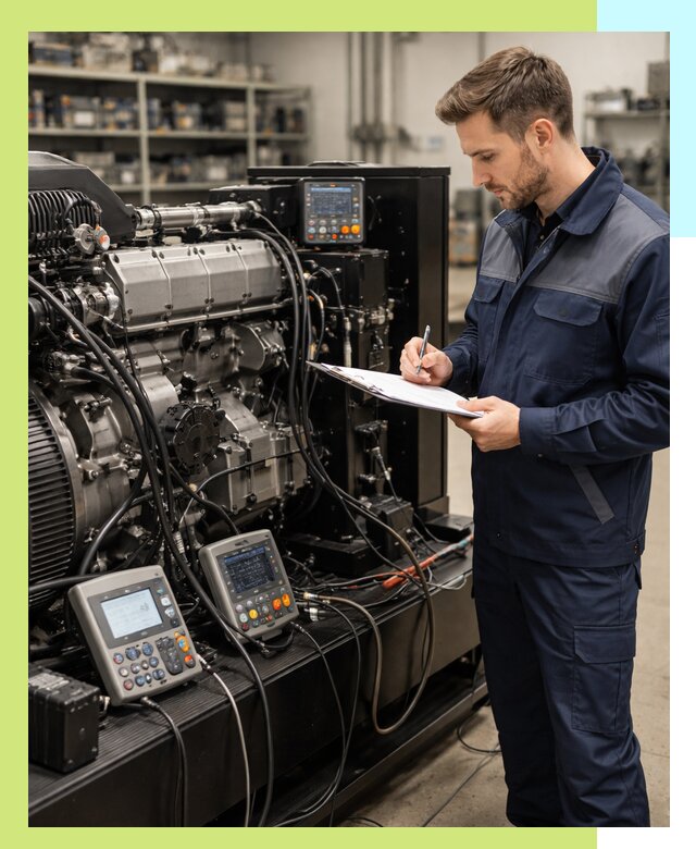 Сертификация дизельных генераторов и их оборудования в Курске