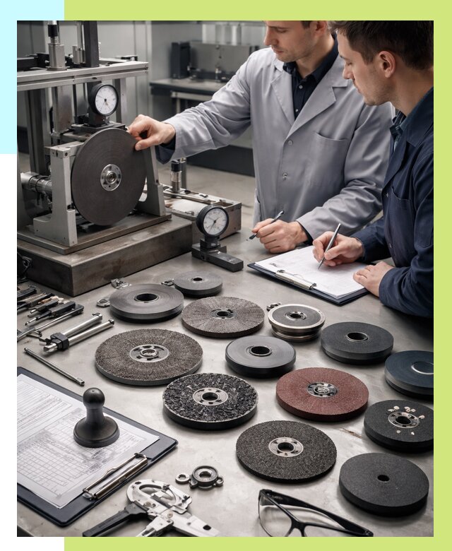 Сертификация абразивного инструмента в Курске от 15636 р. Алешин-Кус