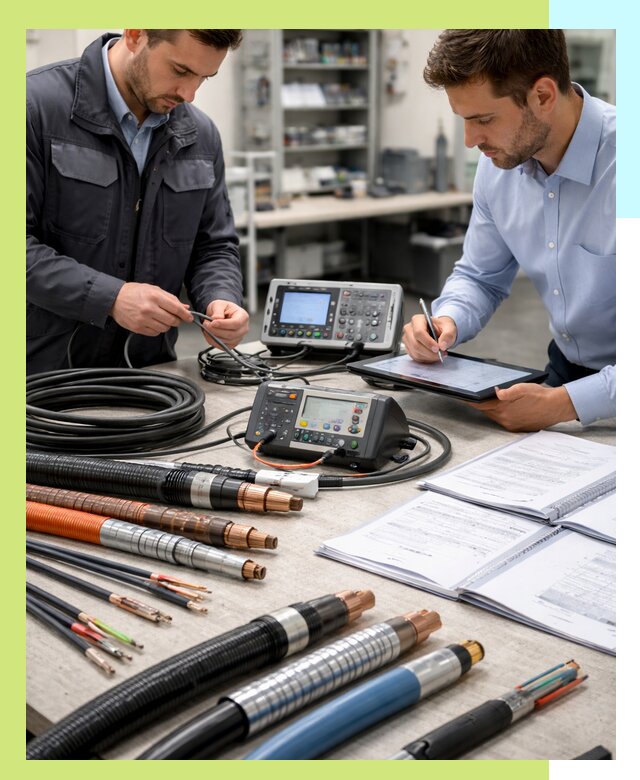 Сертификация кабеля и электропроводки в Курске под ключ