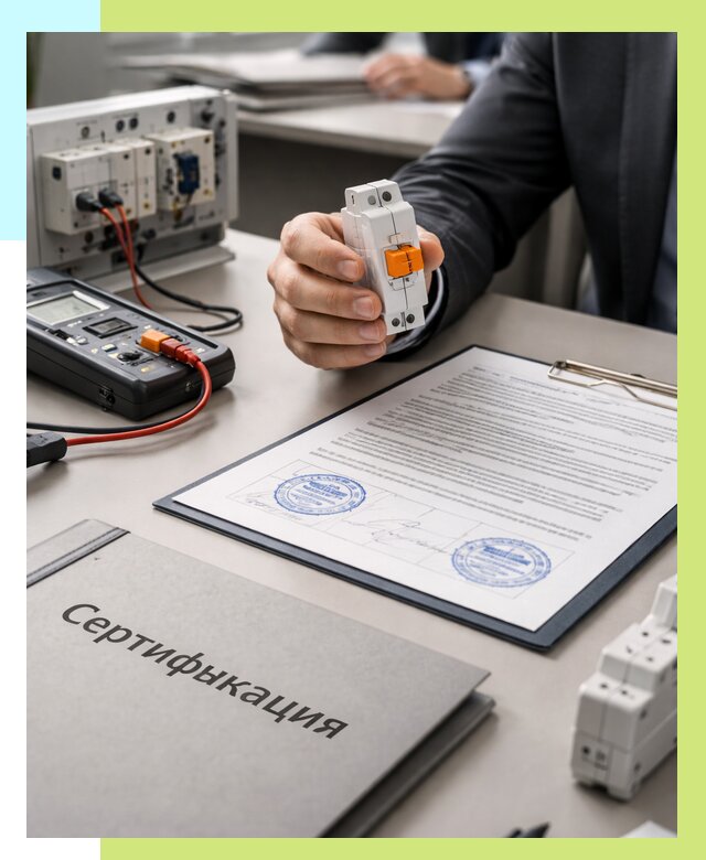 Сертификация выключателей под ключ в Курске от 15636 р. | Алешин-Кус