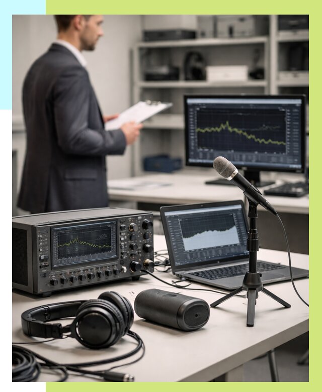 Сертификация аудиотехники в Курске от 15636 р., Алешин-Кус