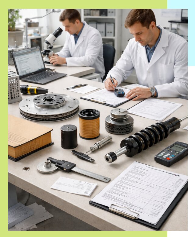 Сертификация автозапчастей и комплектующих в Курске по ГОСТ