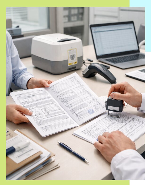 Оформление паспорта на товар и сопроводительных документов в Курске