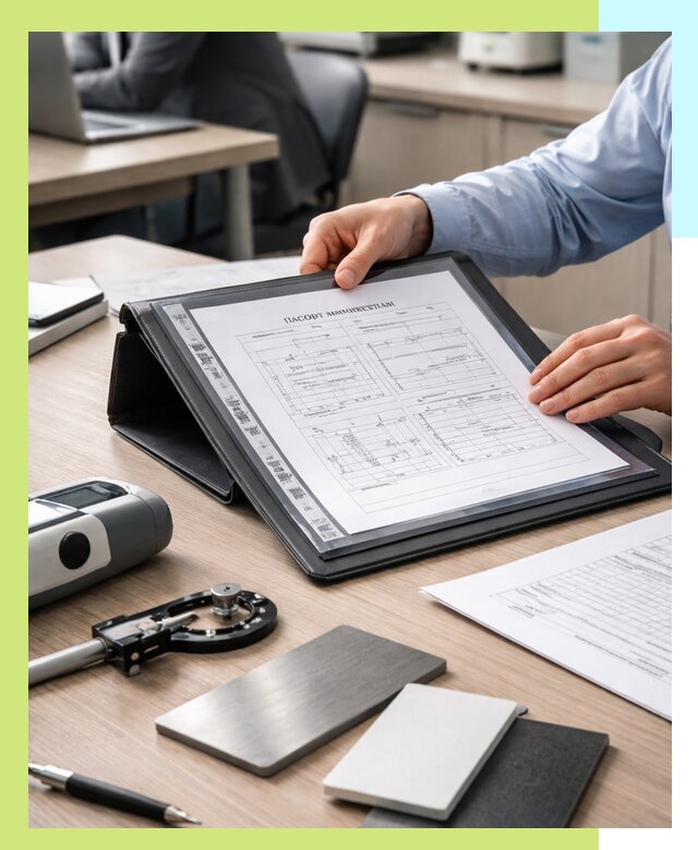 Оформление паспорта материала для продукции в Курске