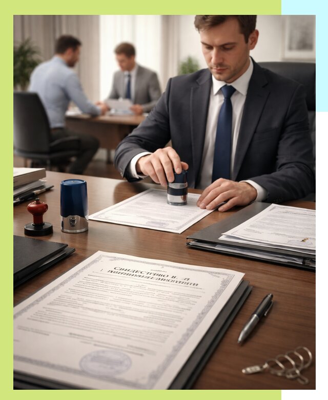 Оформление свидетельства о государственной регистрации в Курске