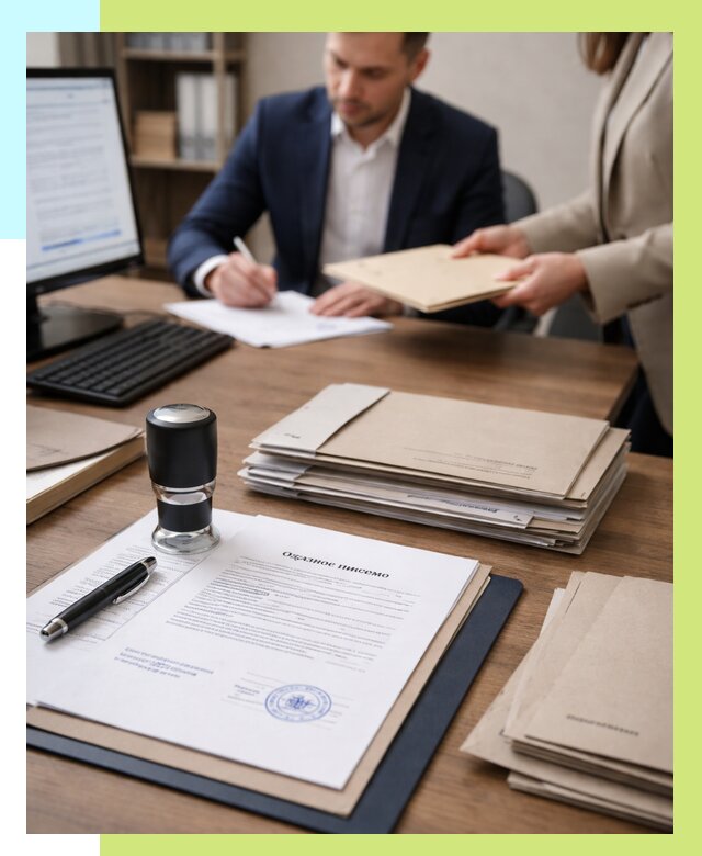 Отказное письмо для таможни в Курске от 3127 р, Алешин-Кус