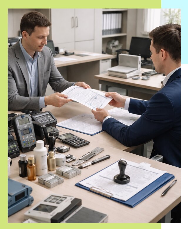 Оформление и получение заключения РЧЦ для оборудования в Курске