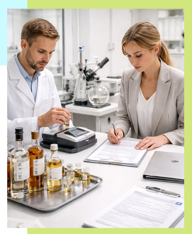 Заключение о спиртосодержании в Курске, от 5212 р., Алешин-Кус