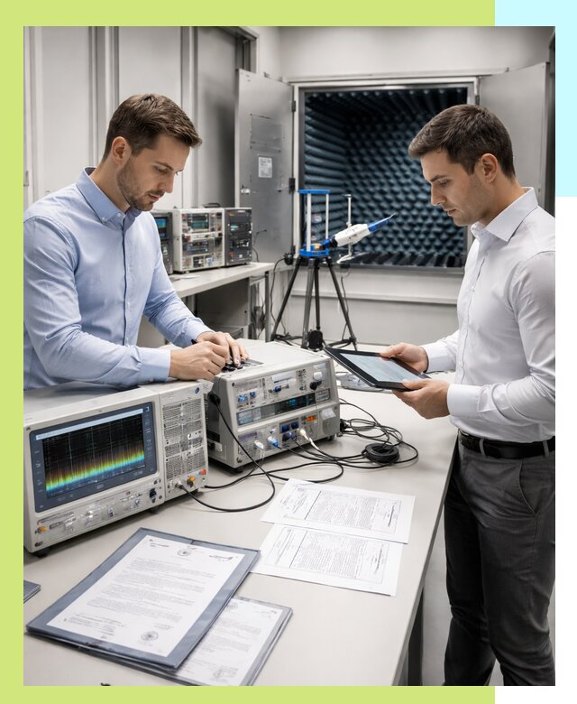 Оформление и выдача сертификата ЭМС для продукции в Курске