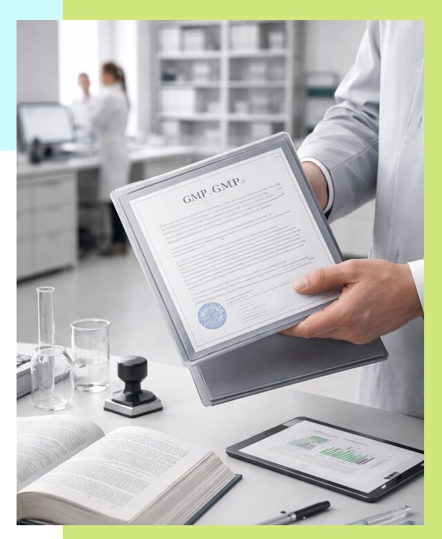 Сертификат GMP в Курске под ключ от 88604 р. | Алешин-Кус