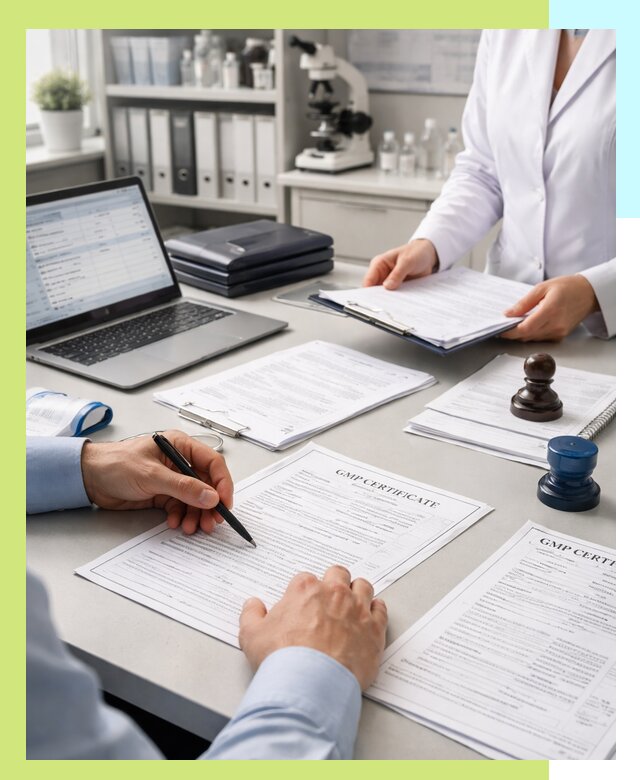 Оформление сертификата GMP в Курске для фармпроизводства