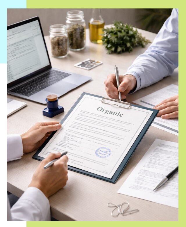 Оформление сертификат органик в Курске от 31272 р. | Алешин-Кус