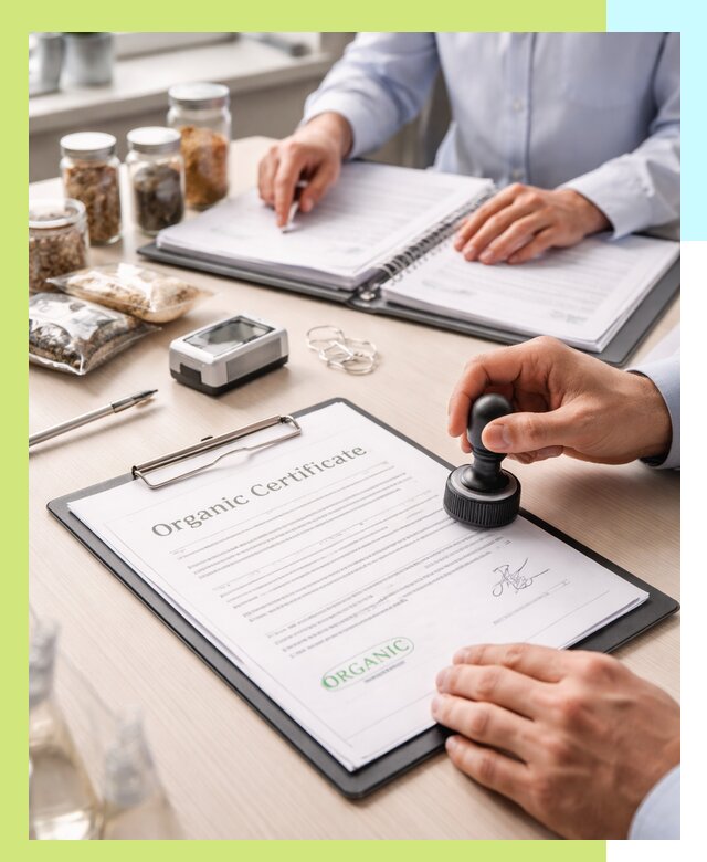 Получение органик сертификата для продукции в Курске