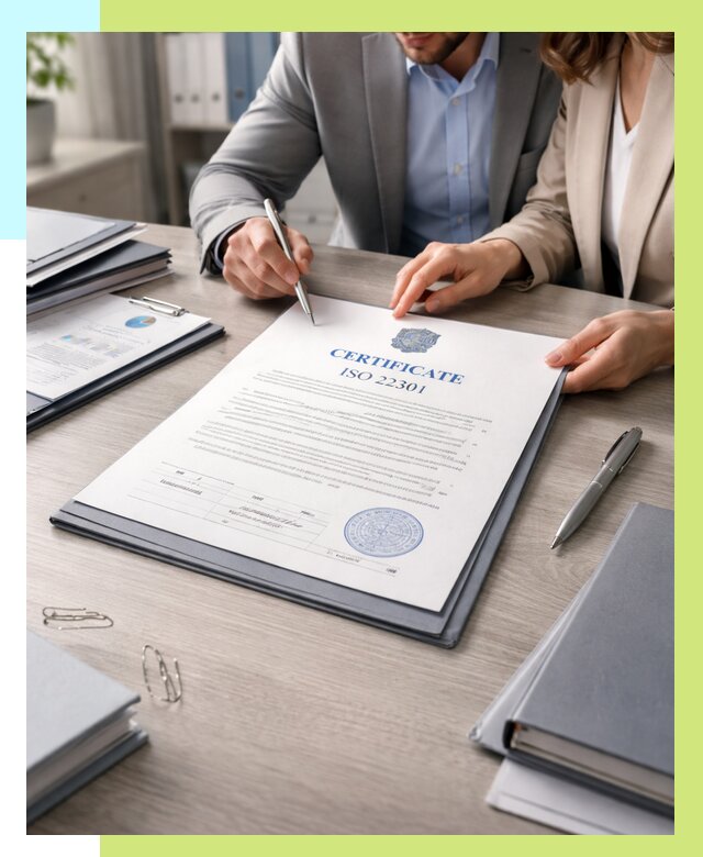 Сертификат ISO 22301 в Курске от 46908 р. | Алешин-Кус срочно