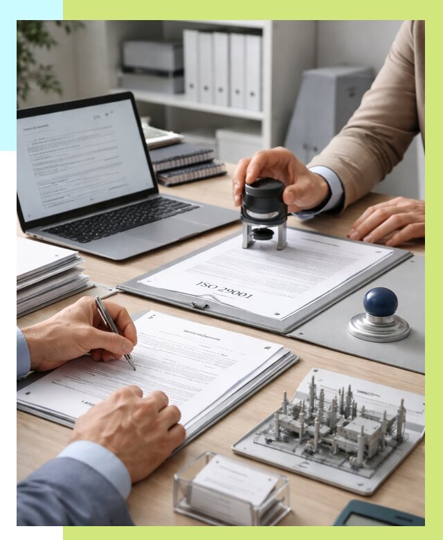 Сертификат ISO 29001 в Курске под ключ от 78180 р. | Алешин-Кус