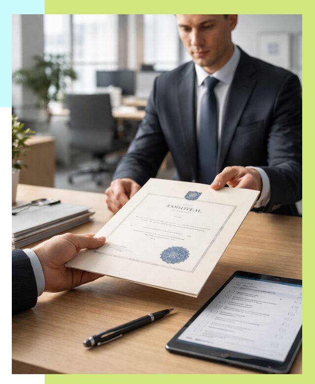 Сертификат ISO 30301 в Курске от 36484 р. | Алешин-Кус - под ключ