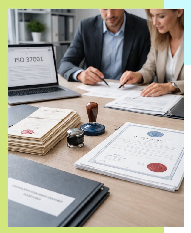 Получение сертификата ISO 37001 по системе борьбы с коррупцией в Курске
